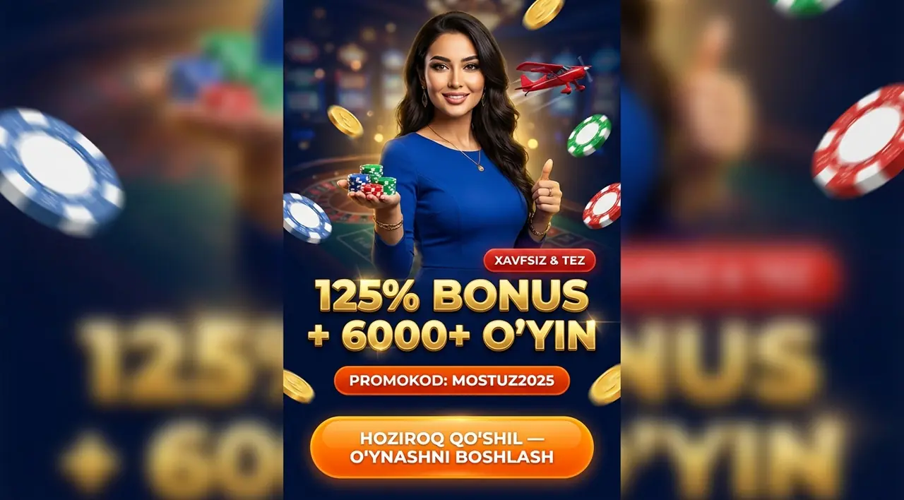 Mostbet Qazino: 6000+ O'yinlar va 125% Bonus