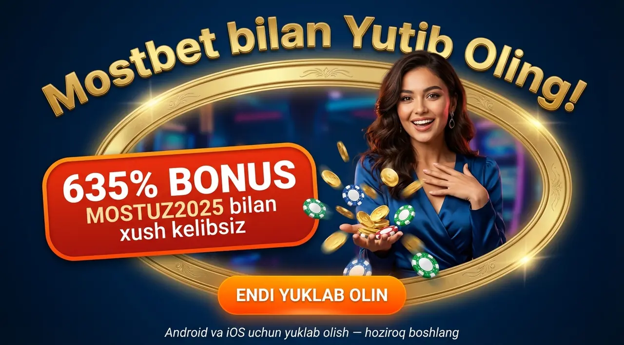 MOSTBET қолданба – Андроид ва иОС учун юклаб олиш