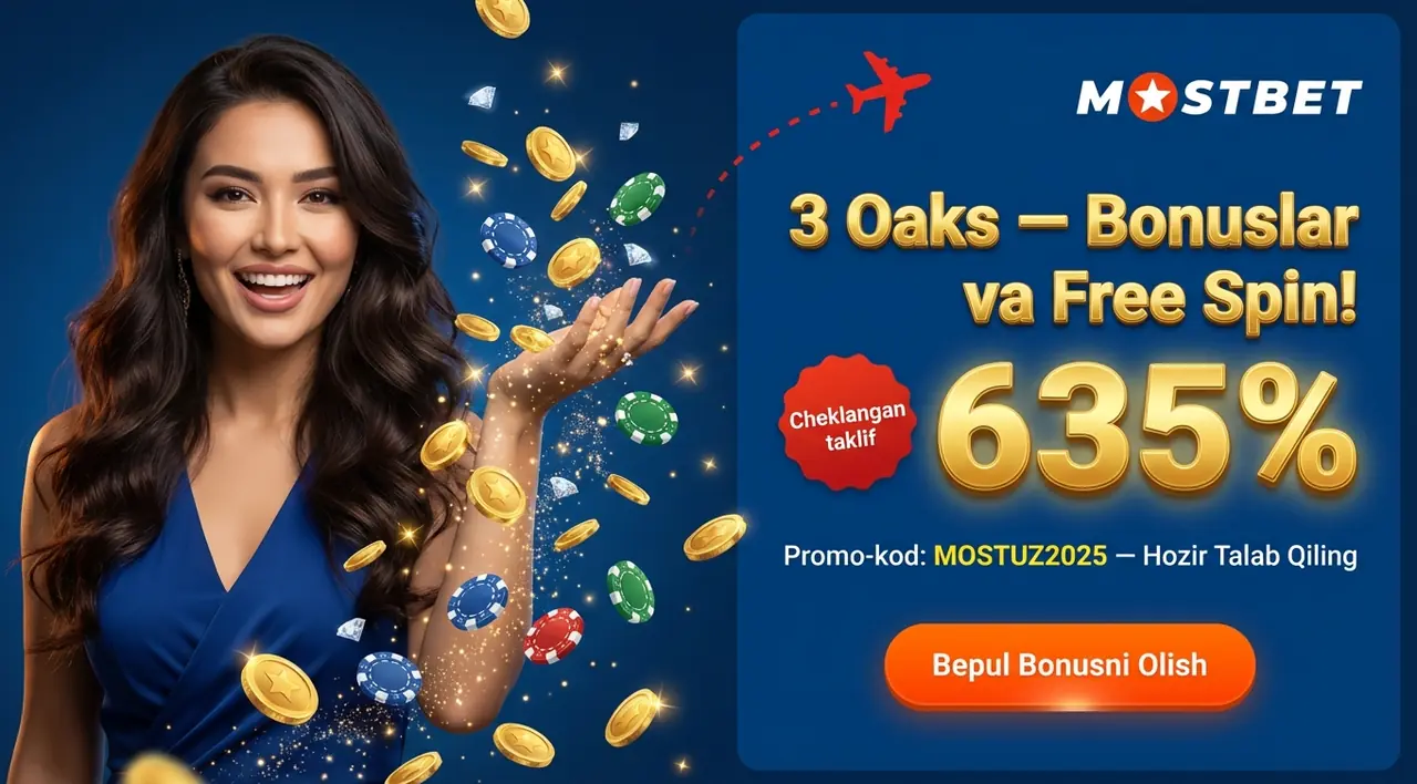 3 Оакс Слот Ўзбекистон